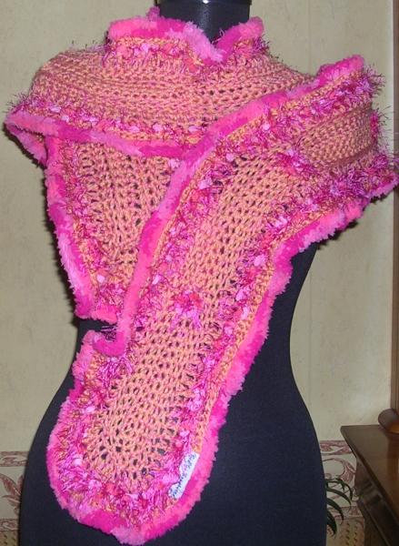 Harmonie Orange/Rose : détail